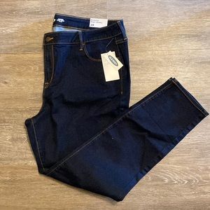 Old Navy Dark Wash Rockstar Super Skinny Jeans Size 18 NWT